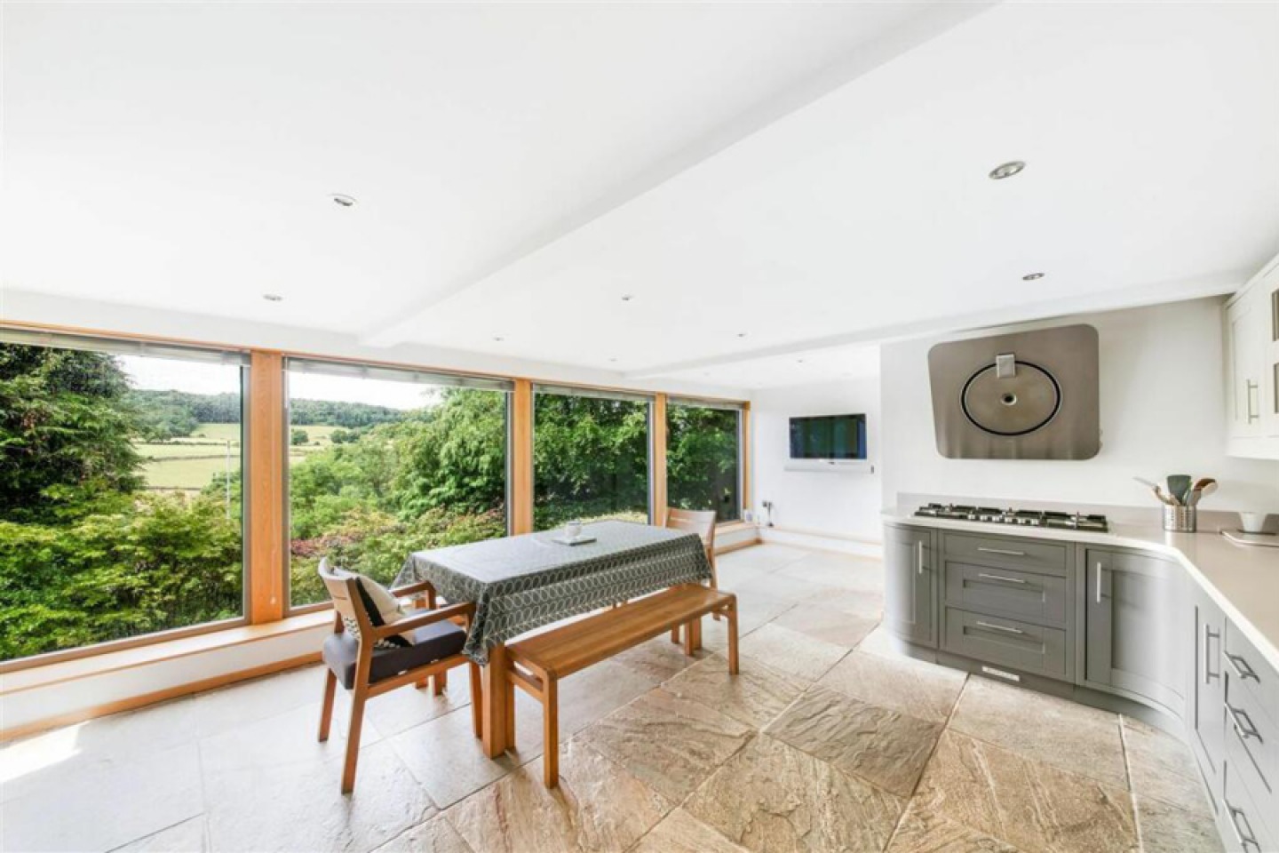 See Inside Cedar Lodge, Contemporary Home for Sale in Kirkburton near